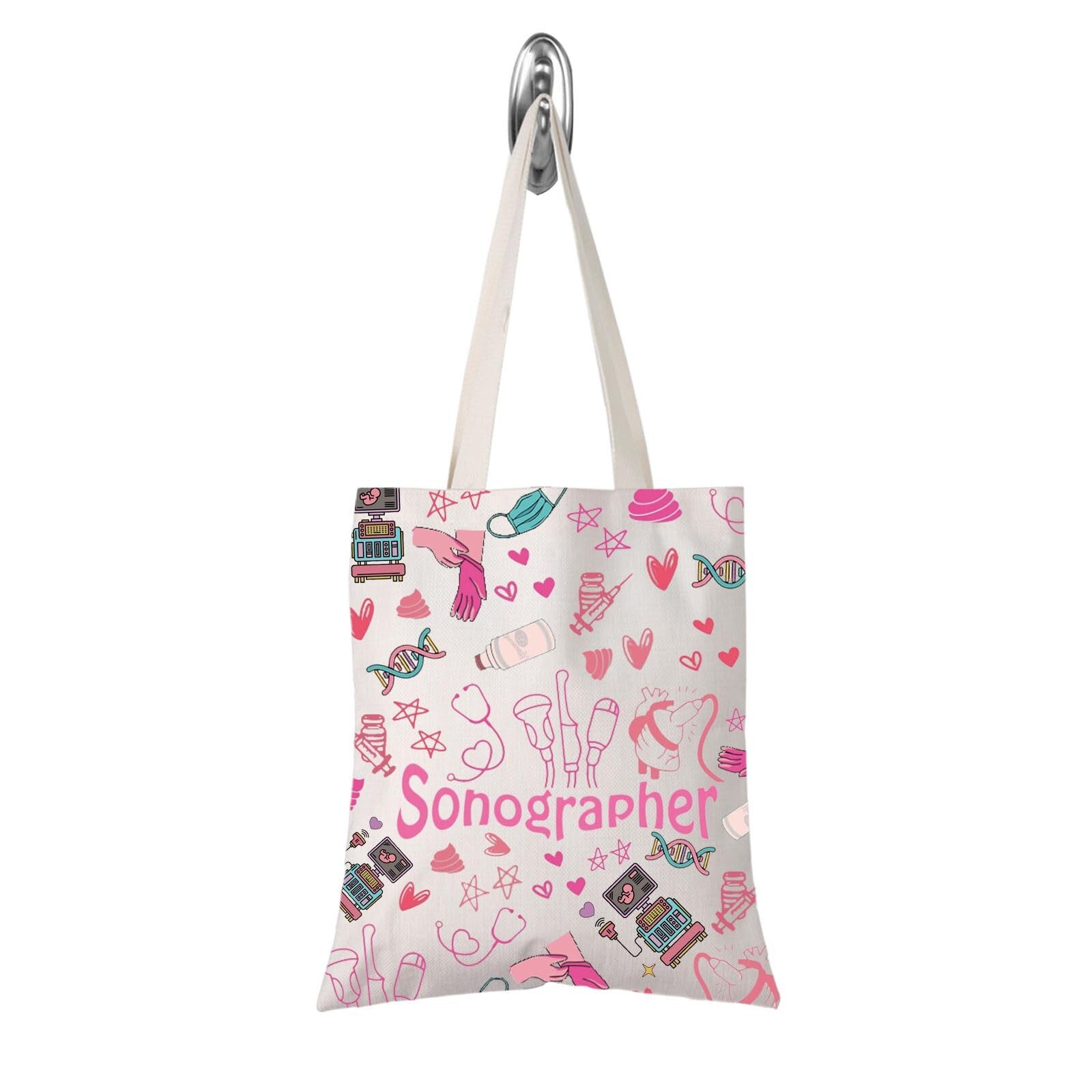 TSOTMO Ultrasound Sonography Tech Gift Sonographer Tote Bag Graduation Gift f...