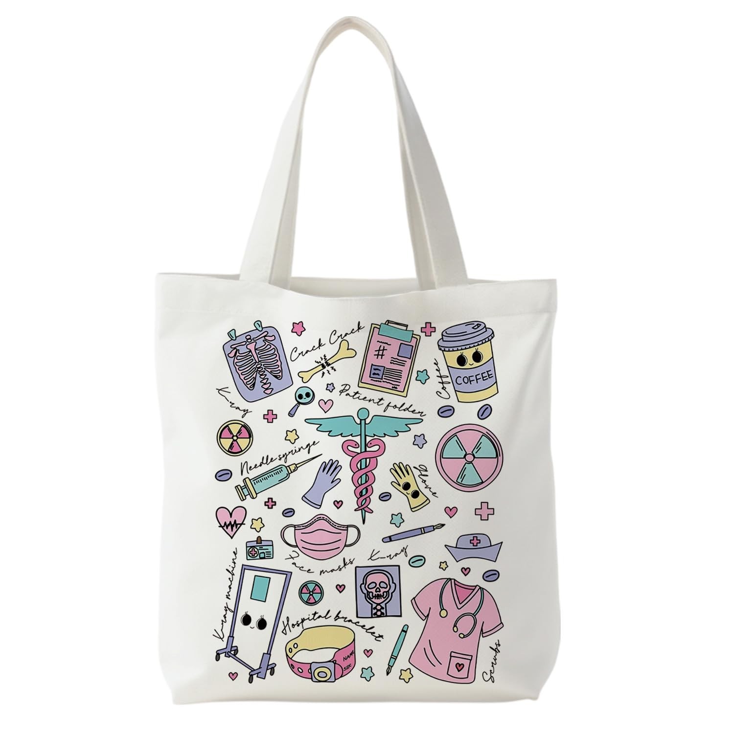 KBRCT Radiology Tech Tote Bag for Women, Gifts One Size, Nurse - 1 