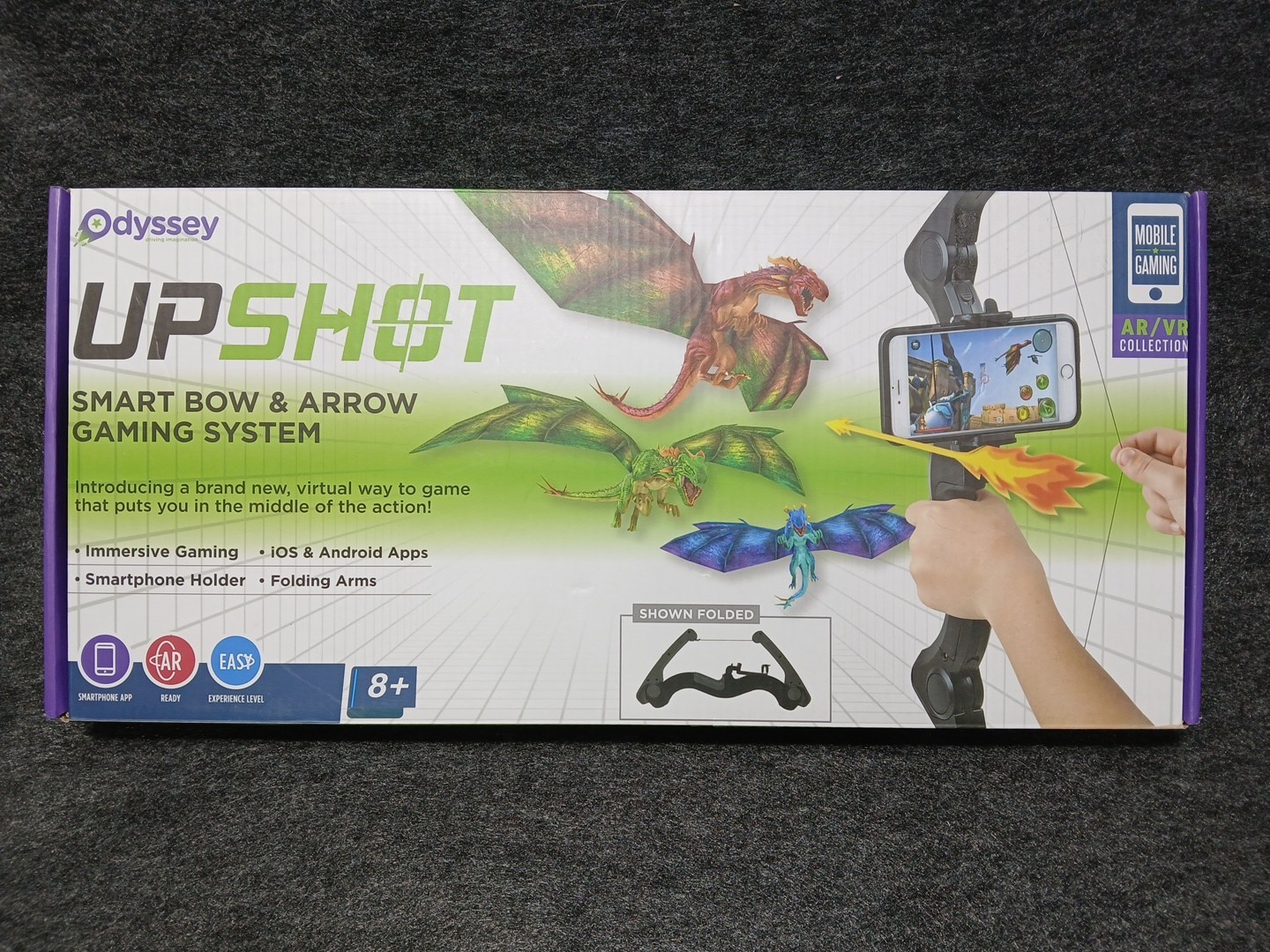 Odyssey UPSHOT Smart Bow & Arrow Handheld VR / AR Gaming System ODY-420AR New