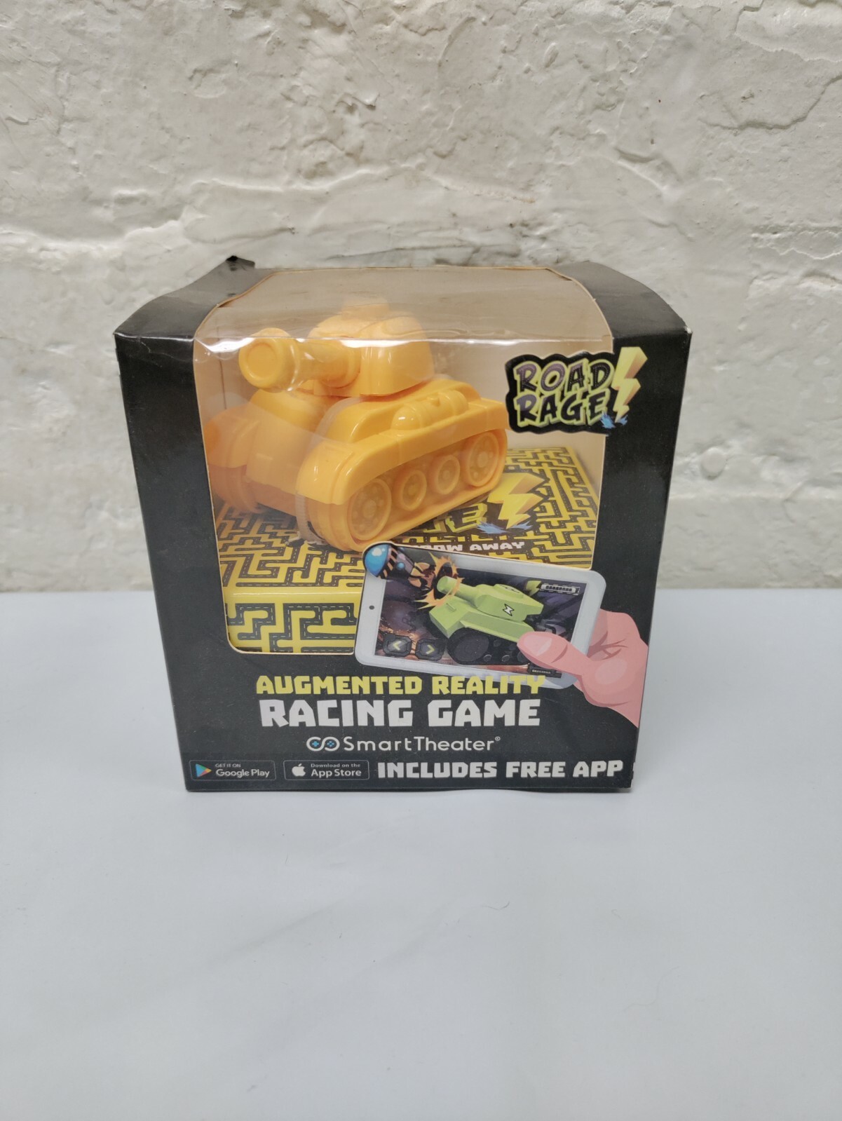 Racing Yellow Tank Augmented Reality Toy Game Use With All Smart Phones Free App