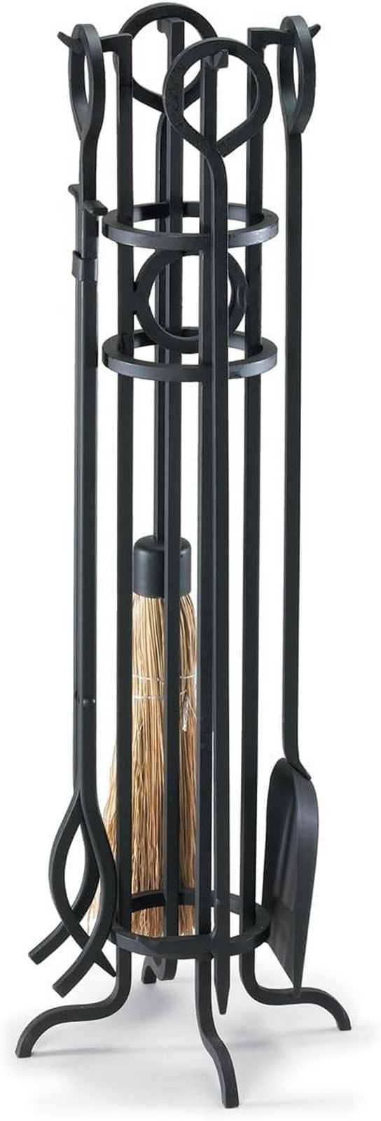 Sleek Black Fireplace Tool Set for a Cozy and Stylish Home