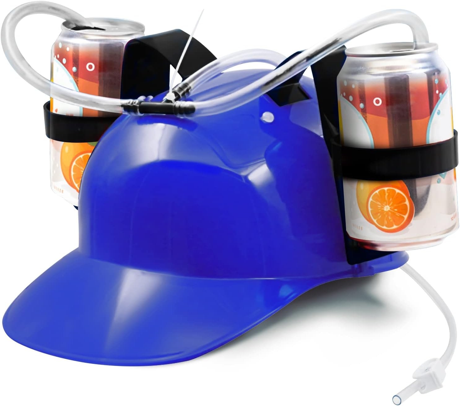 Drinking Helmet - Can Holder Cap Drinker Favor Hat Party Fun Beverage Gadgets