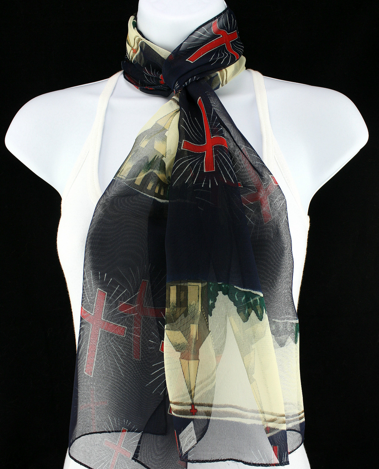 Holy Church Women's Christian Religious Scarfs Ladies Fashion Dress Scarves