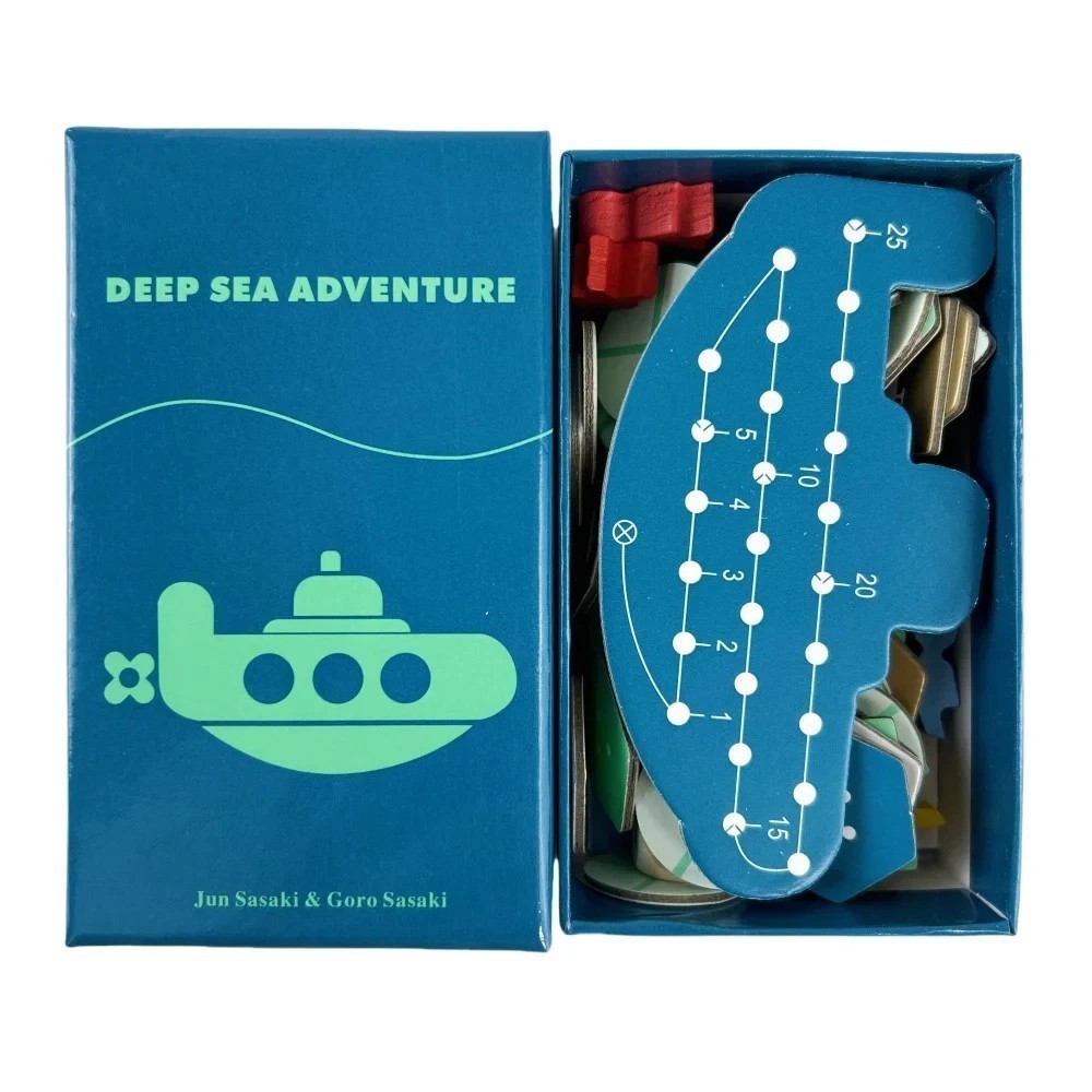 Deep Sea Adventure Board Game Family Card Game Party Interactive Fun Toy Gift