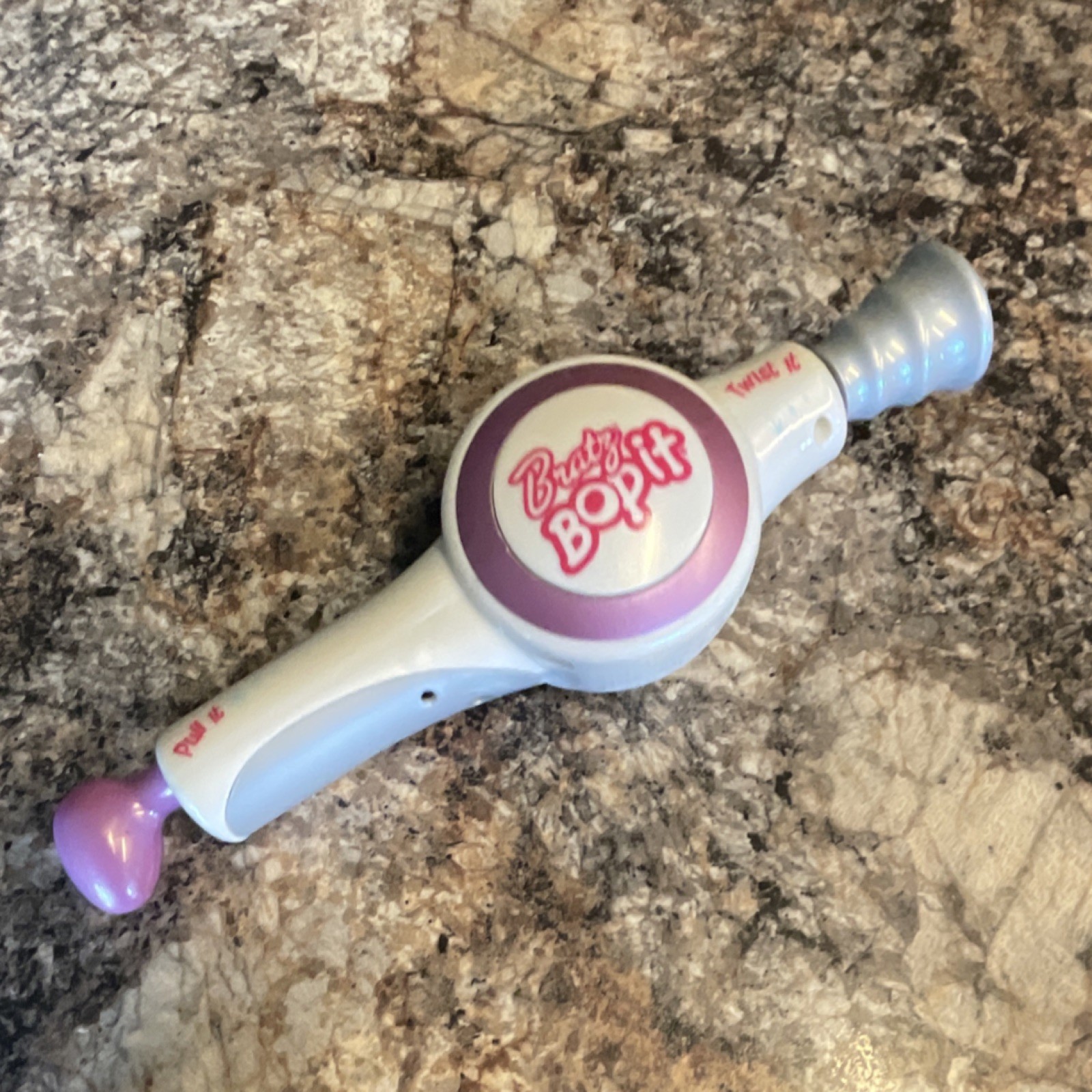 Bop It Bratz Electronic Interactive Game Toy Purple White Fun Family Activity