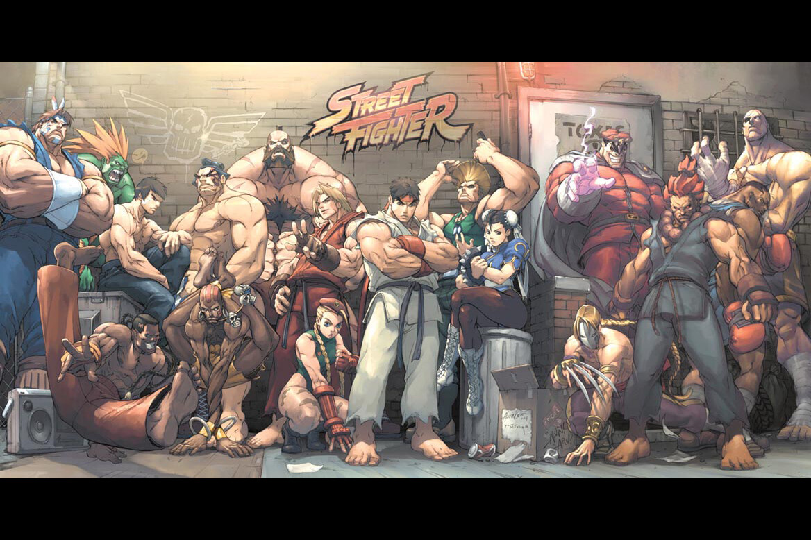 Street Fighter Poster Wall Art Home Decor Photo Prints 16x24, 20x30, 24x36"