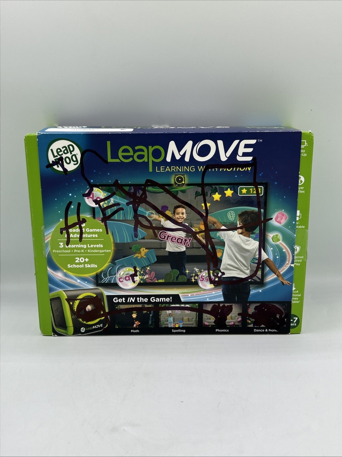 Leap Frog Leap Move Learning With Motion Plug & Play Camera Interactive Game