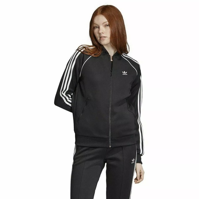 adidas Originals Superstar Track Jacket | Retro Style Casual 3-Stripes Zip-Up