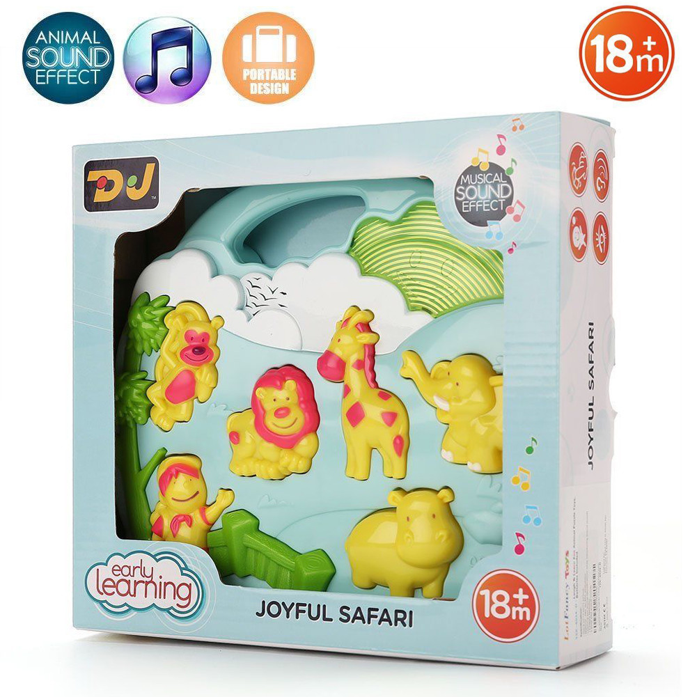 Baby Toddler Kids Educational Animals Music Toy Gifts for Ages 1 2 3 4 Years Old