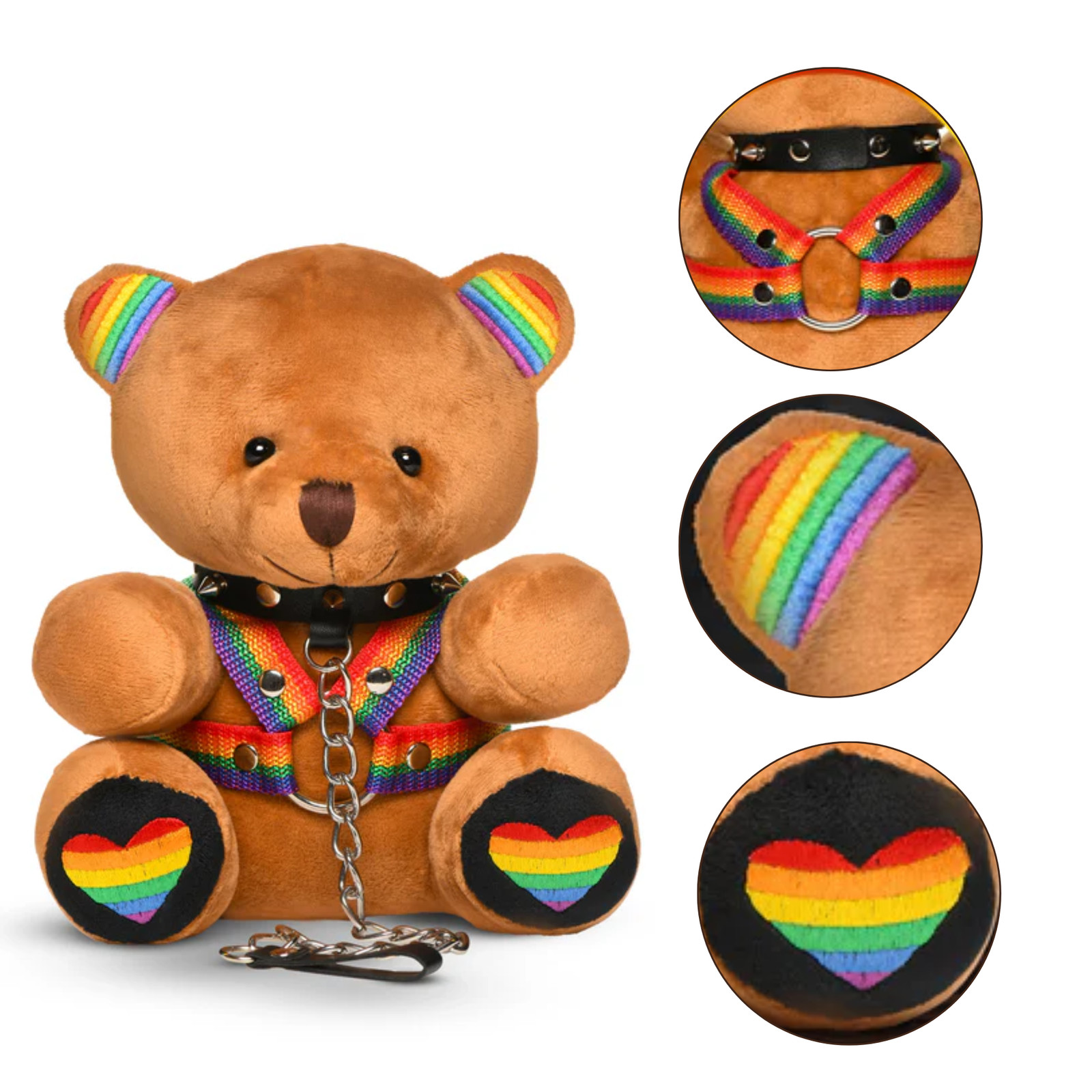 Bachelorette Pride Teddy Soft Plush Bear Naughty Fun Gag Gift Novelty Item