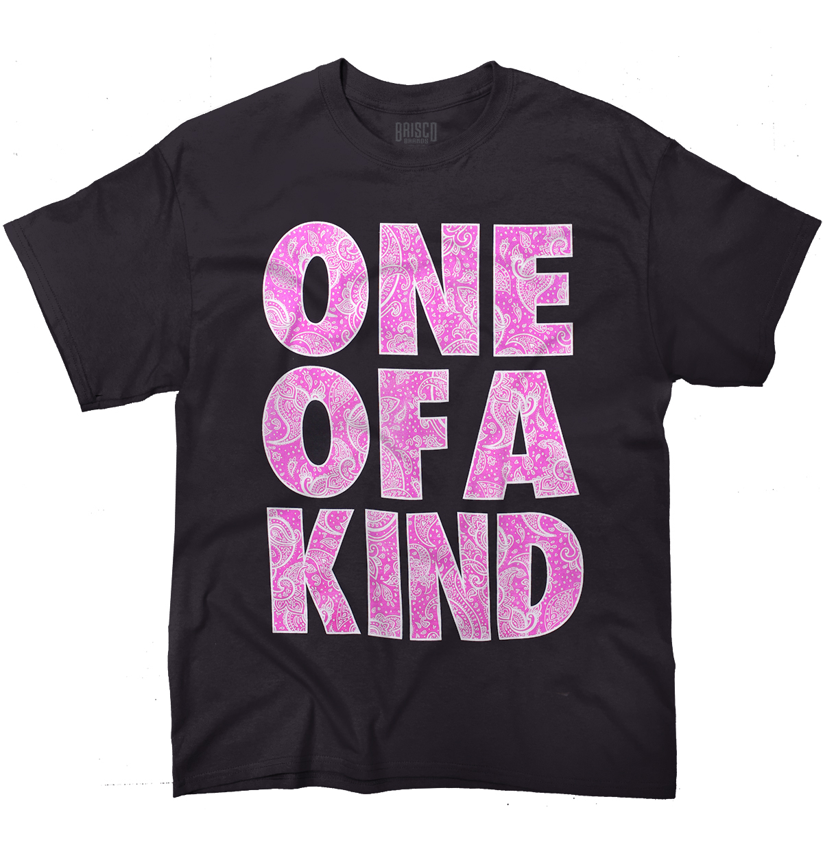 One Of A Kind Positive Style Inspirational Womens Graphic Crewneck T Shirt Tee