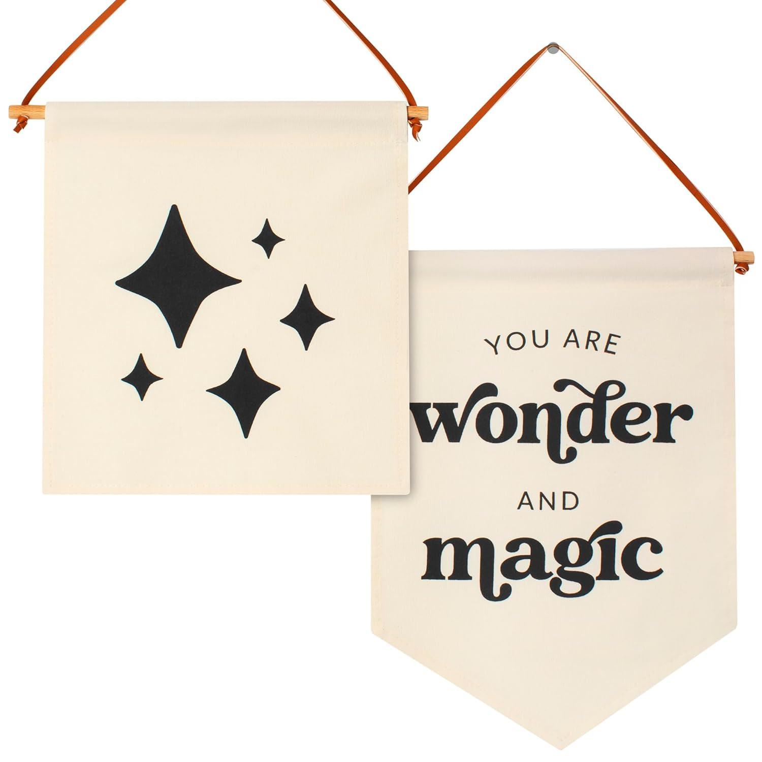 Beautiful Nursery Wall Decor Signs - Set of 2 Cute Designs That Are Perfect for 