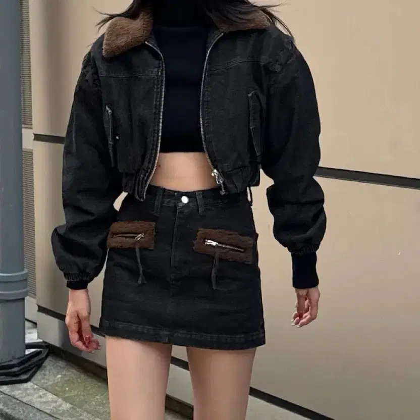 EMODA Denim Jacket Women Stylish Casual Outerwear