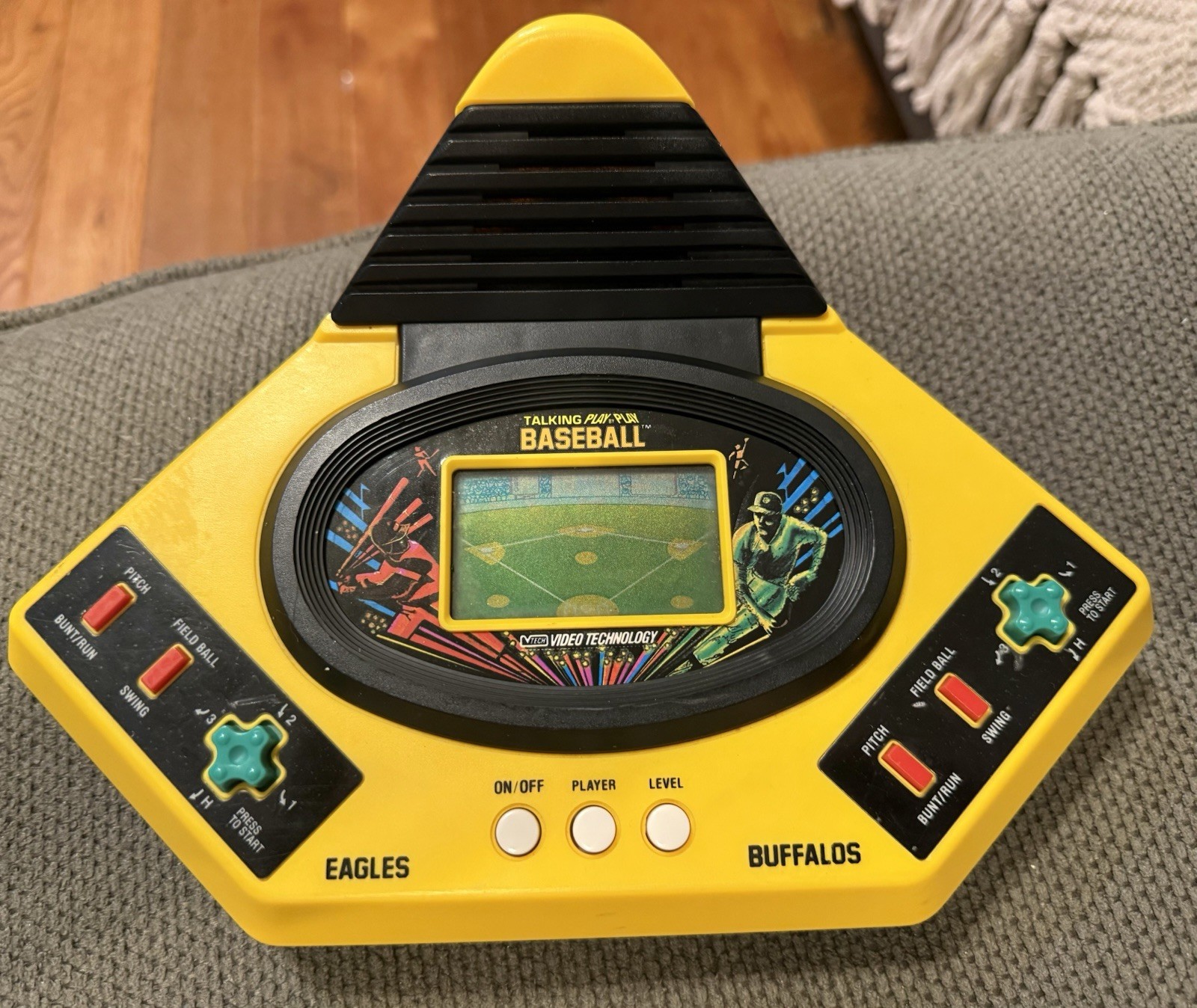 Vintage V-Tech Talking Play by Play Baseball 1986 Handheld Electronic Game