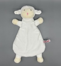 WubbaNub Lamb Lovey Security Baby Blanket Soft White Sheep Cuddly Plush Unisex