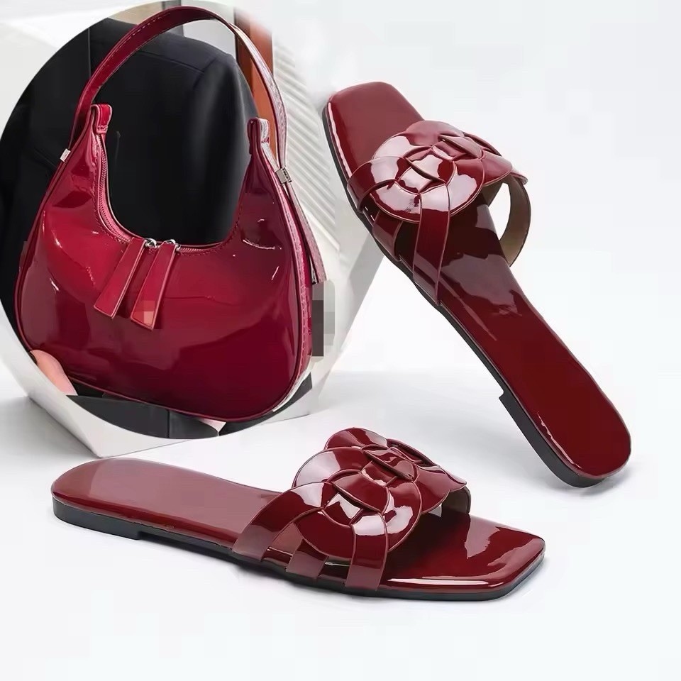 Bue Women's Luxury  Bag Set Handbag Sandals