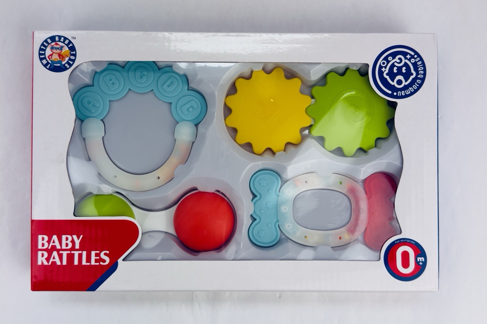 NEW! Huanger Baby Teethers Rattles Infant Gift Baby Shower