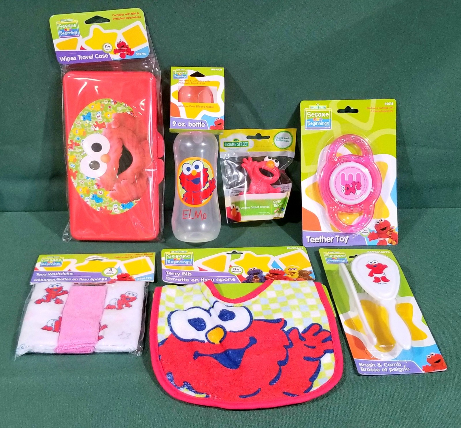 7 PCS Sesame Street  Beginnings Baby Gift Set NEW in PKG- Shower/Welcome Home #2