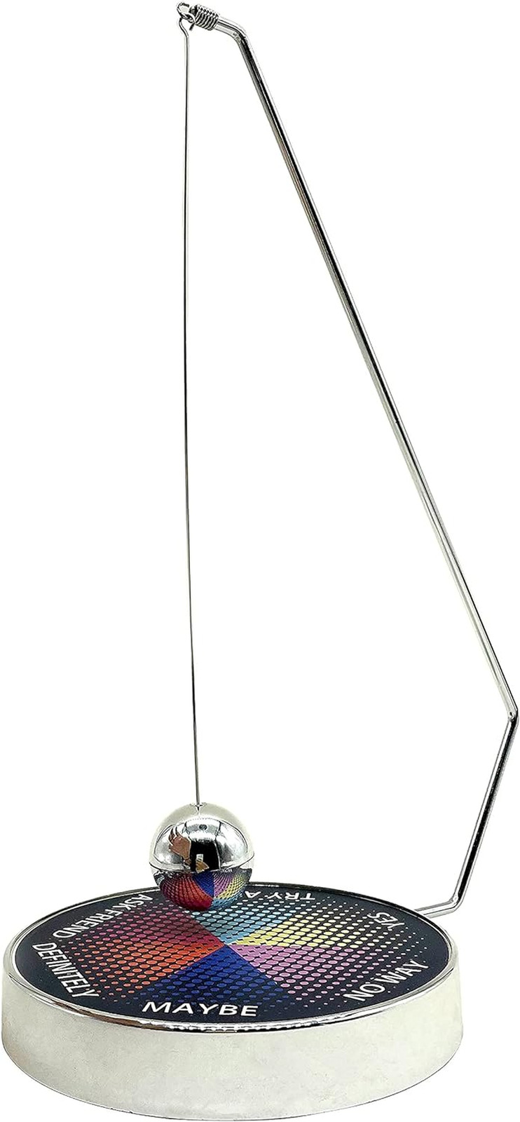 Magnetic Decision Maker Swing Pendulum Office Desk Decoration Toy,Novelty Gadget
