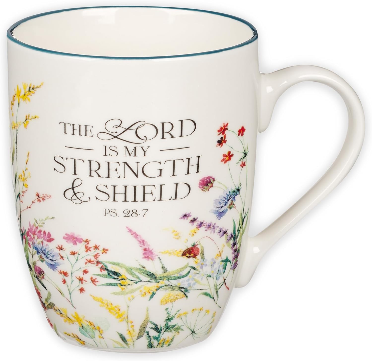 Christian Art Gifts Inspirational Ceramic Coffee & Tea Scripture Mug for Women: