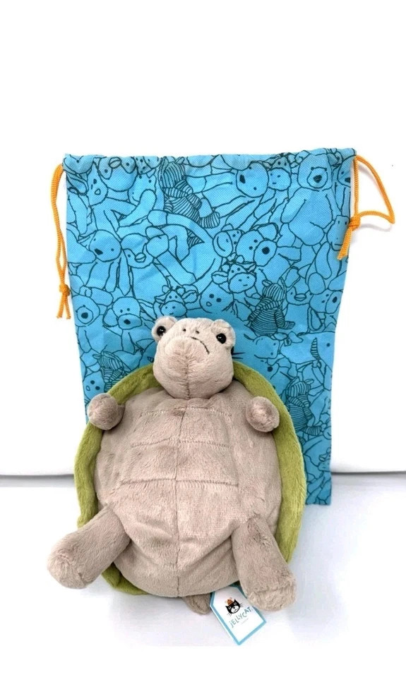Timmy Turtle Stuffed Animal: 12" Ultra-Soft Plush, Perfect Kids' Gift~