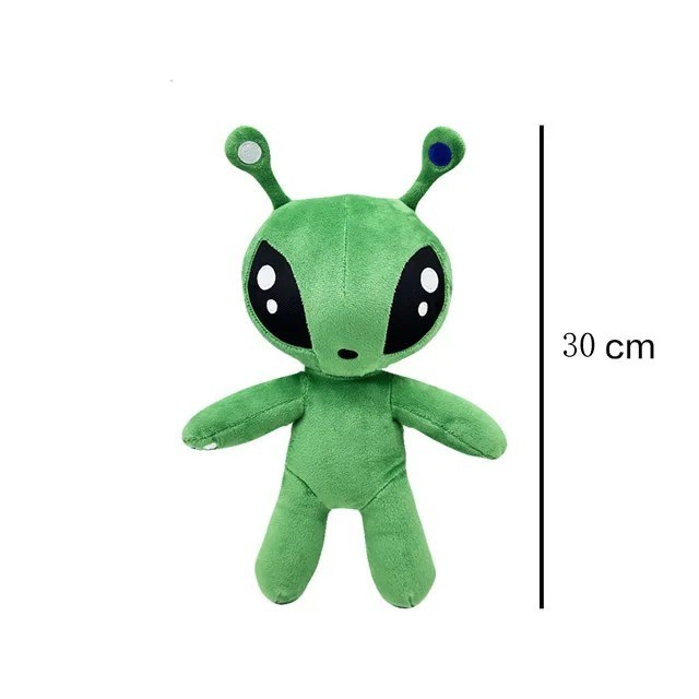 IKEA AFTONSPARV Alien Plush - Green Kids' Favorite 13 ½" Soft Toy Stuffed Anime