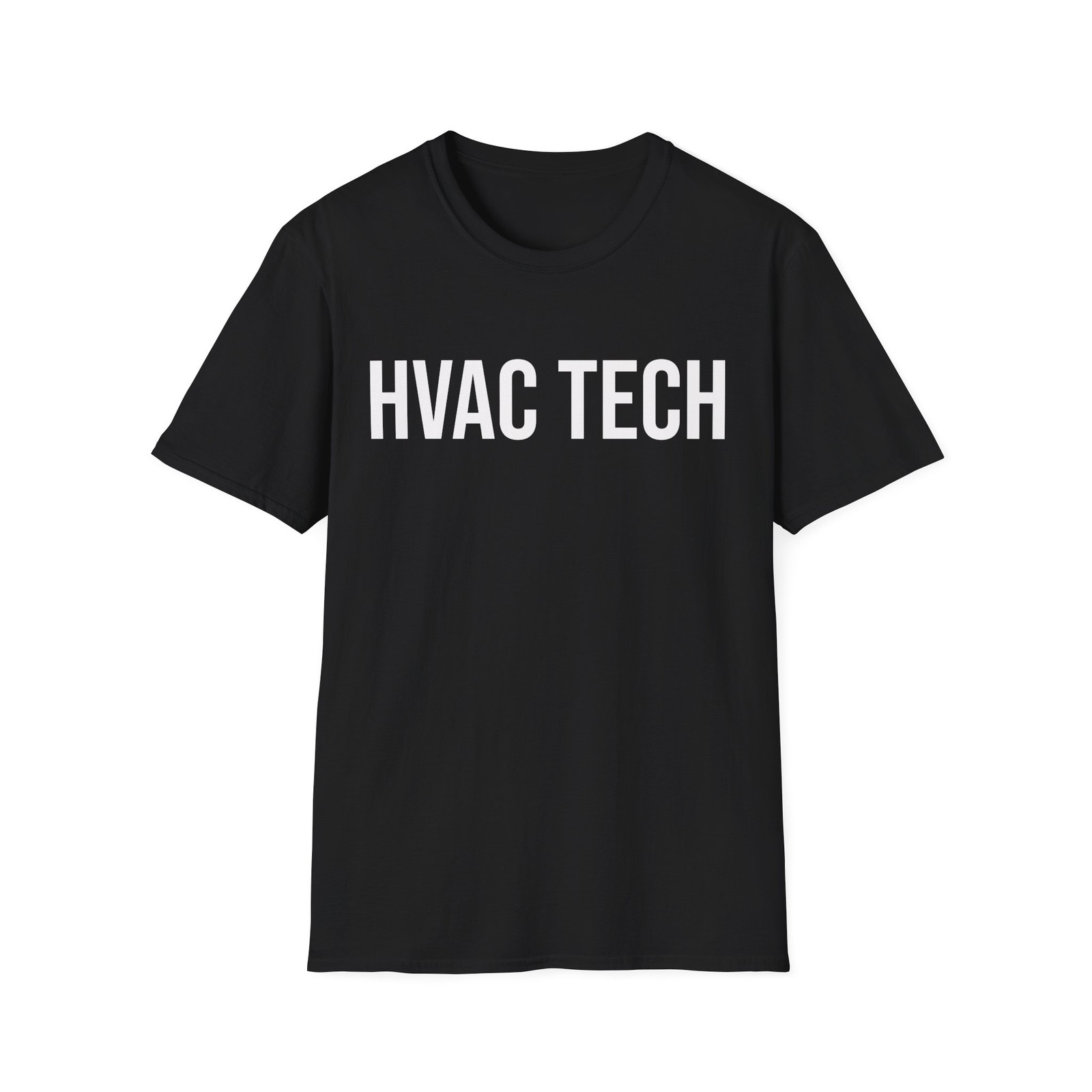 HVAC Tech T-Shirt Funny HVAC Tech Gift Blue Collar Worker Tee 