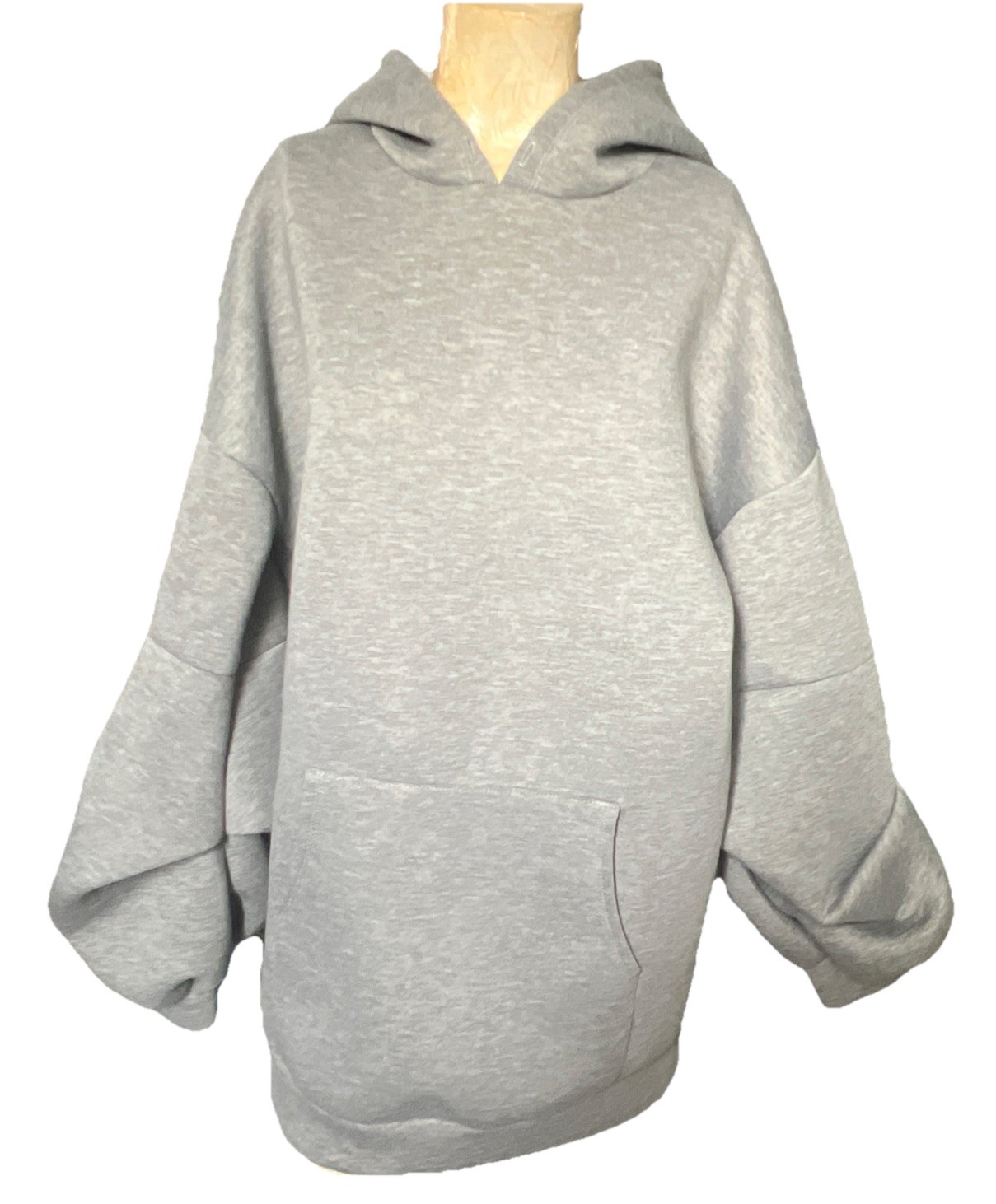 Trendy Fashion  Queen Oversized Hoodies for Women  Gray Size M/L