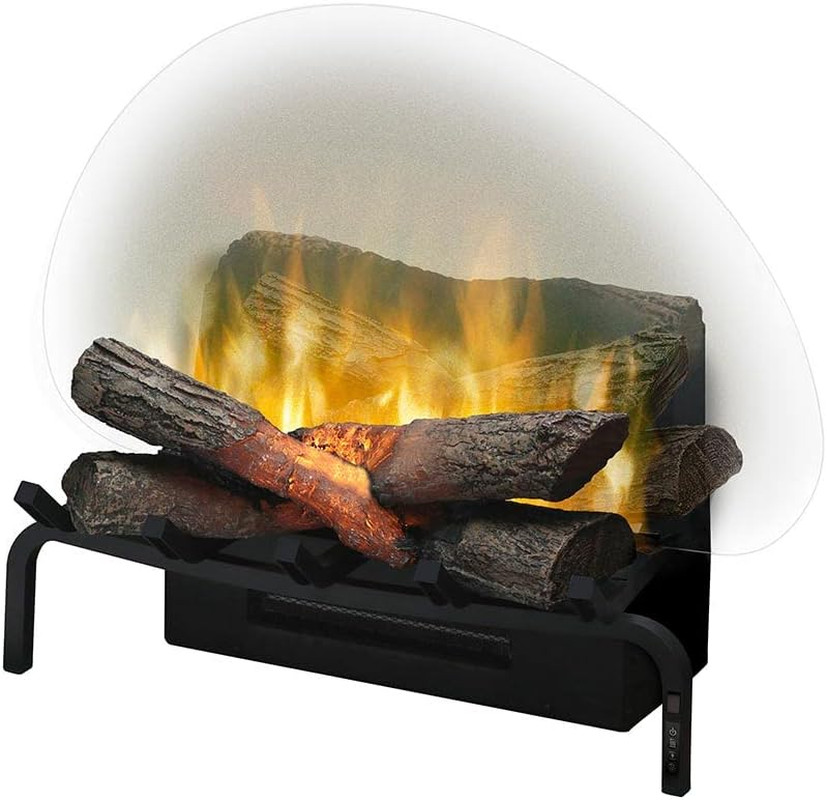 Revillusion 20" Electric Fireplace Log Insert with Remote for Cozy Heating