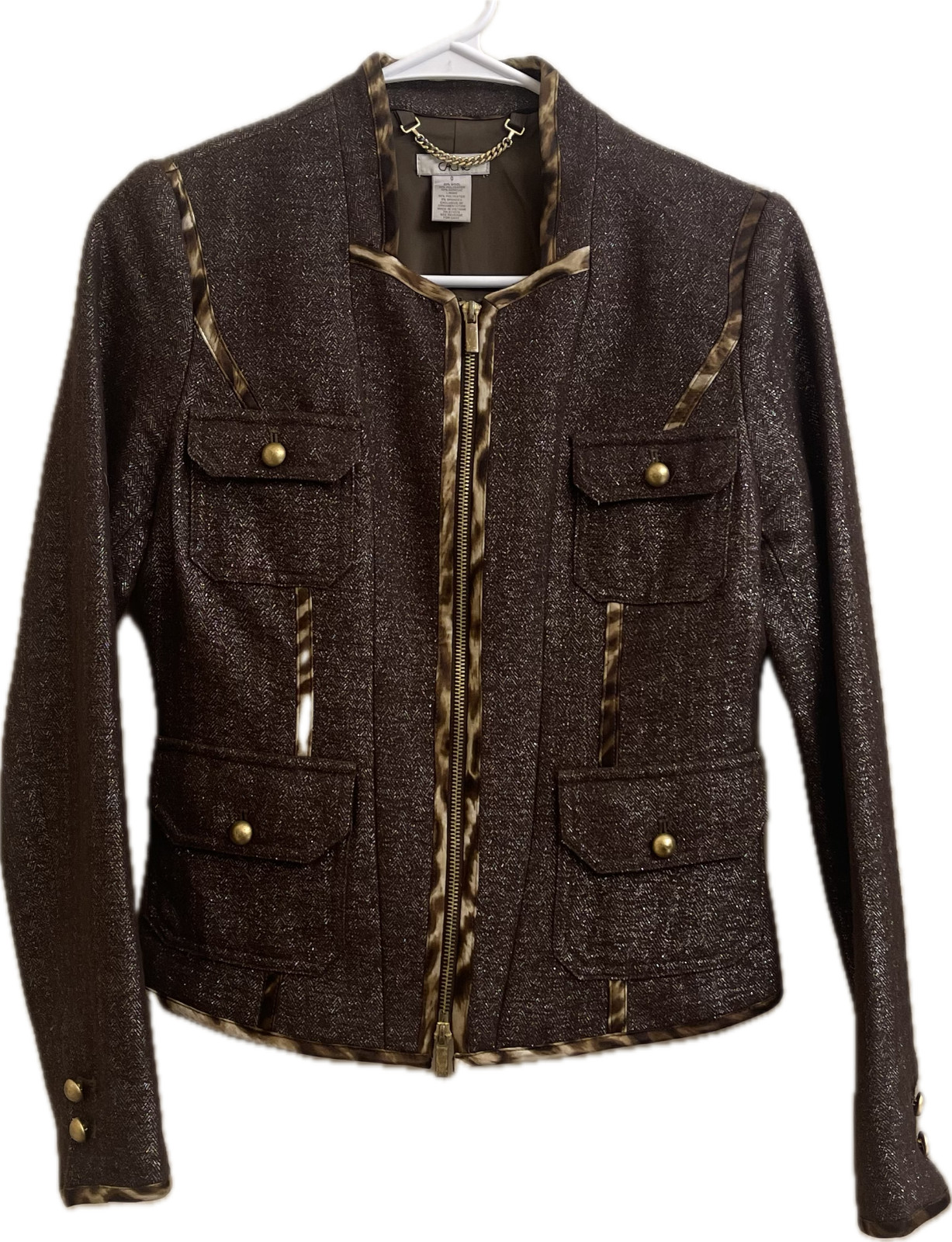 Brown Trendy fashion women's clothing Size #0