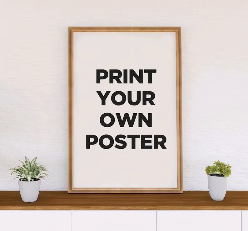 Custom Photo Poster Print | Personalized Wall Art | Custom Poster