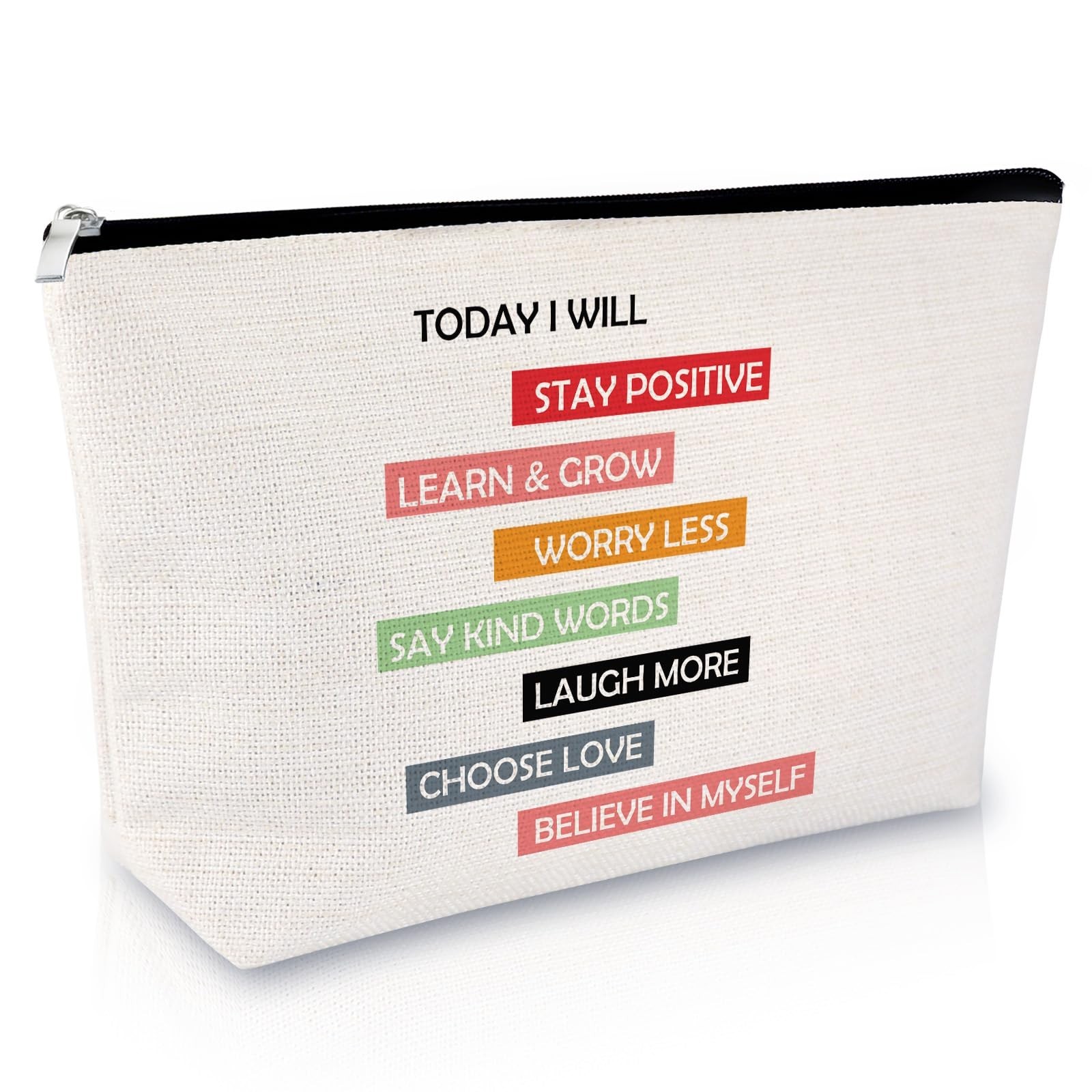 Inspirational Gifts for Women Makeup Bag Friendship Birthday Graduation gift ...