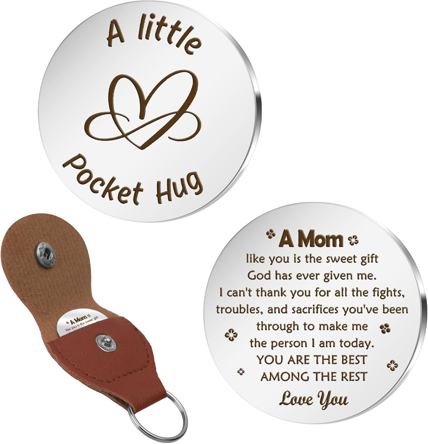 Inspirational Pocket Hug Gift for Graduating Teens and College Students