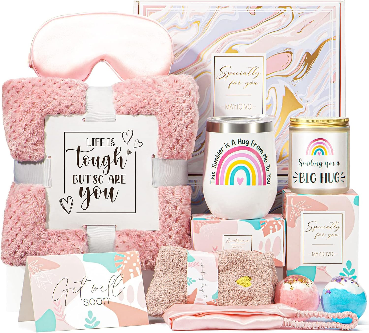 Get Well Soon Gifts for Women, Inspirational Birthday Gifts for Women, Self Care