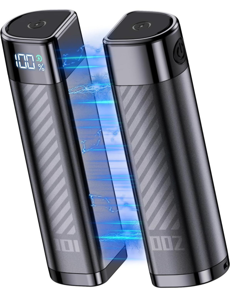 Hand Warmers Rechargeable with LED Display, for Men Women, Winter Warm Gadget, M