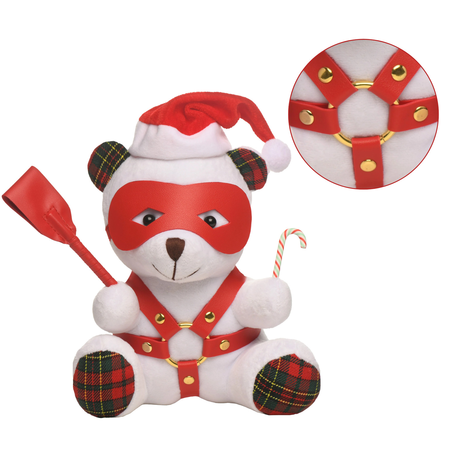 Bachelorette Holiday Soft Plush Bondage Bear Kink Fun Gag Gift Novelty Item