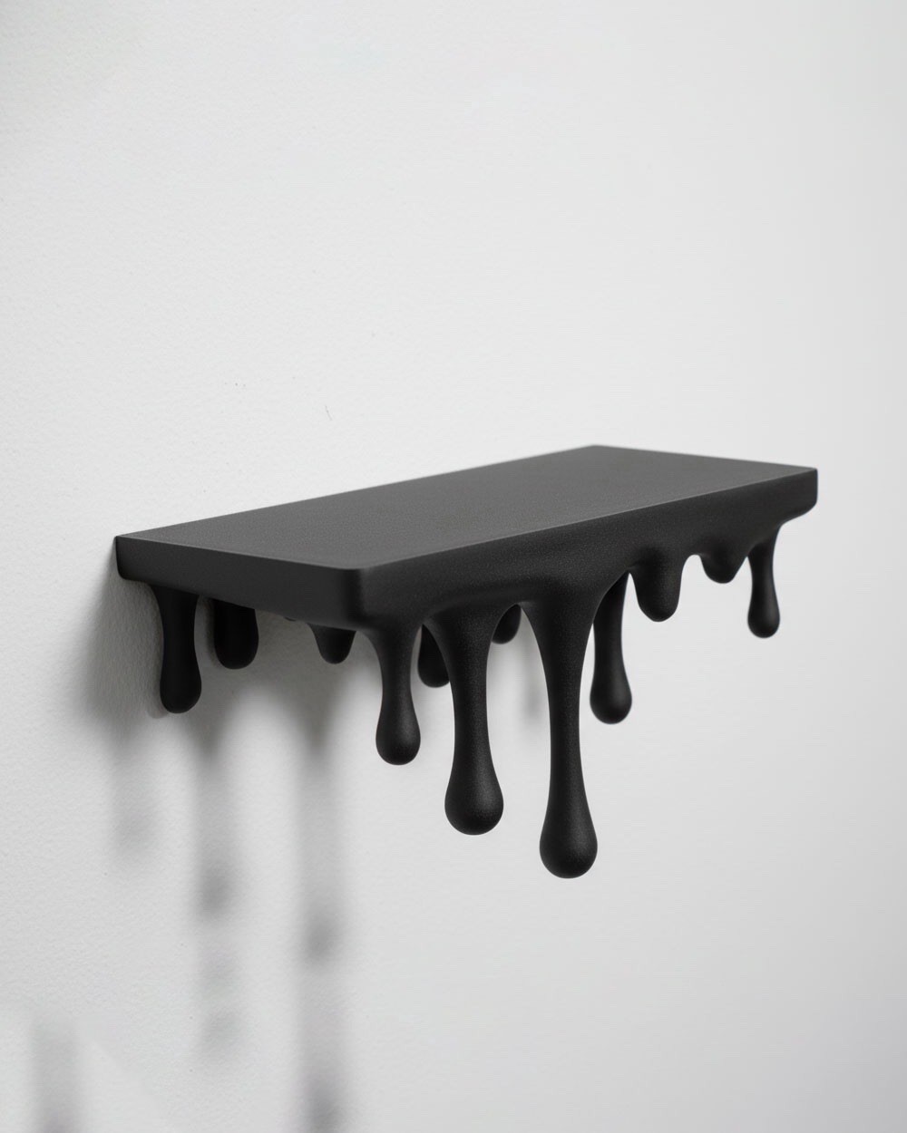 Melting Wall Shelf Dripping Modern Shelf Home Decor Wall Floating (choose Color)