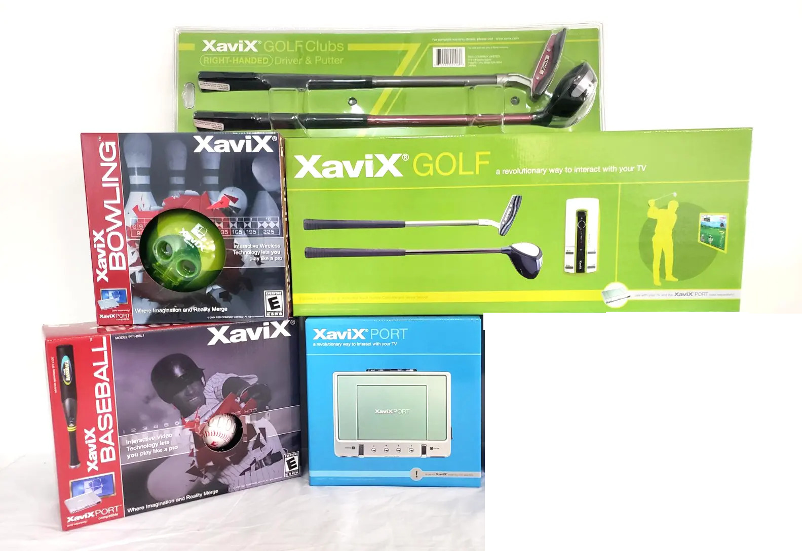 XaviX Port Video Game Console Bowling Baseball Golf Accessory Brand NEW 🚀