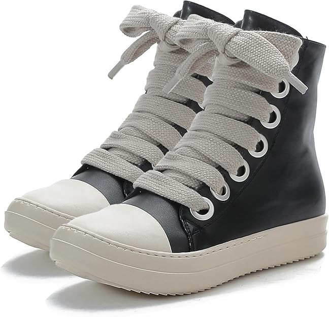 Y2k Sneakers for Women Streetwear Casual Collegiate Style Athletic Boots NEW NIB