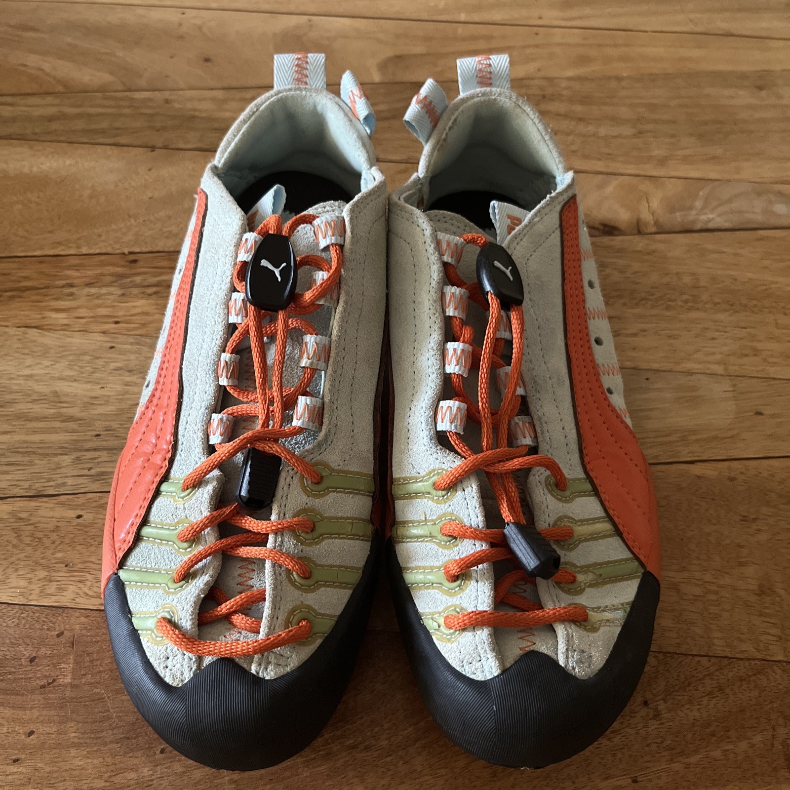 PUMA SCRILL Y2K SUEDE INDOOR GYM STREETWEAR CLIMBING SHOES SZ 6 FITS WOMENS 7