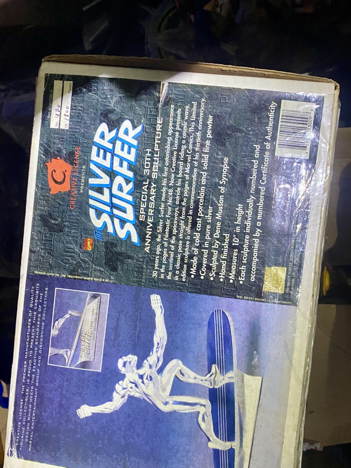 Creative License Presents Silver Surfer Special 30th Anniversary Sculpture