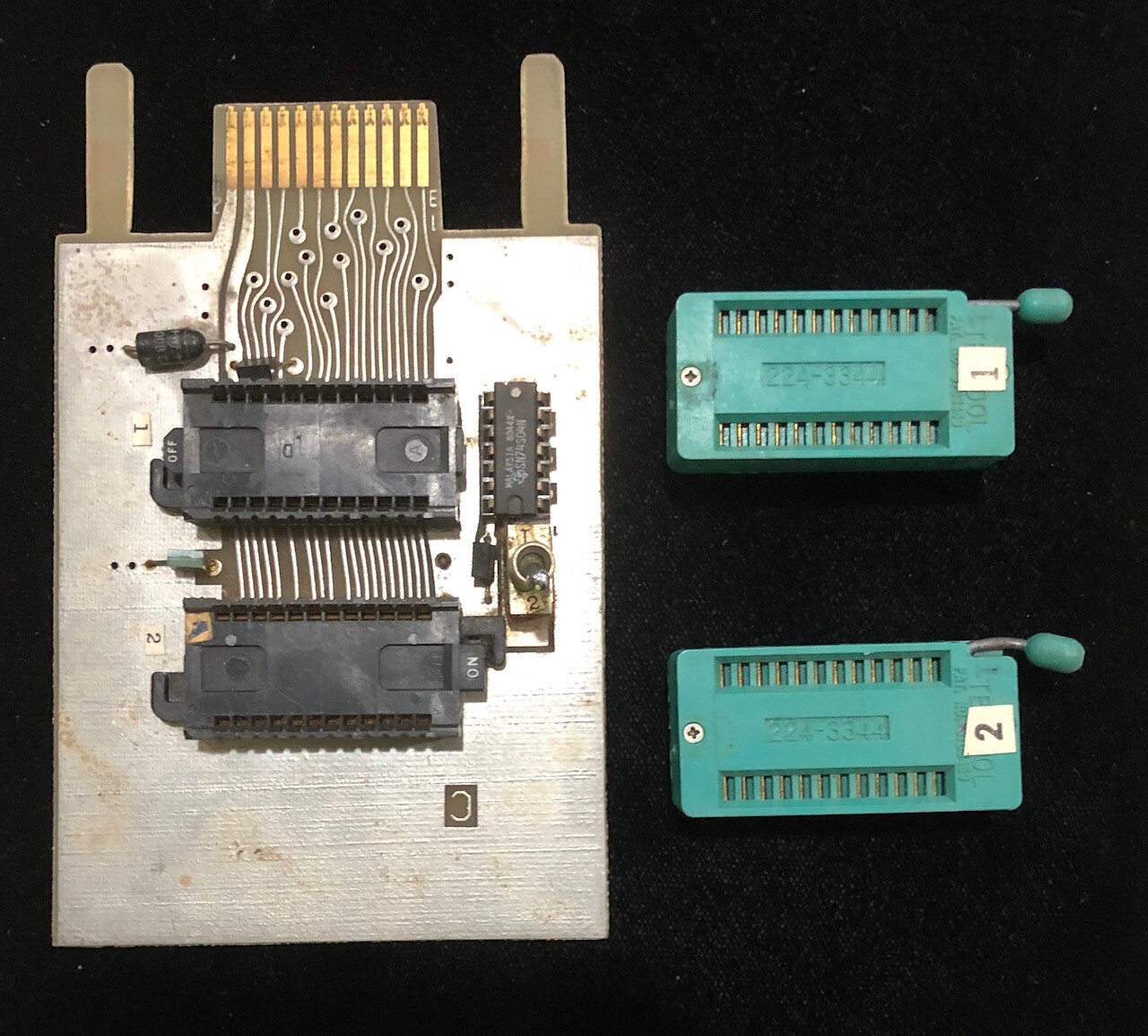 IC COMPUTER VINTAGE ACCESSORY'S 3 PIECE LOT GAMING??