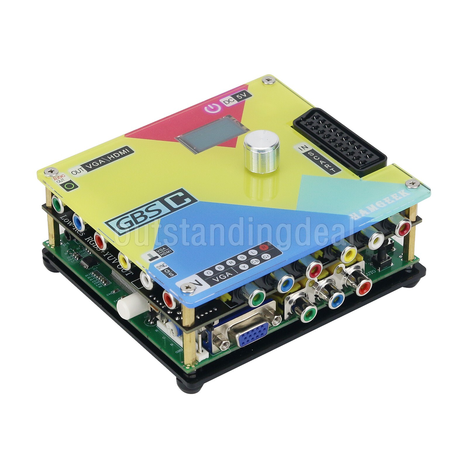 GBSC Converter GBS Control Retro Video Game Signal Converter Gaming Accessory-