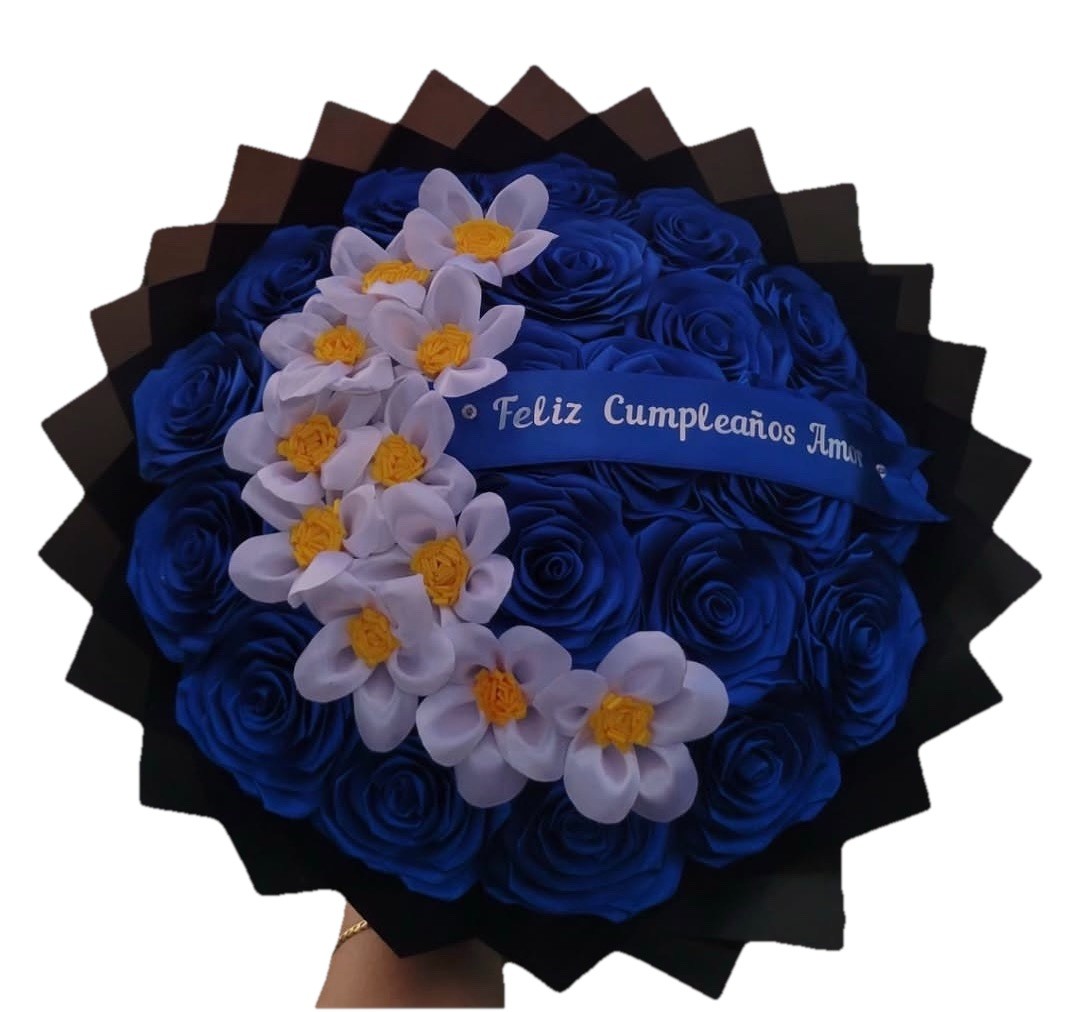 Ramo de Rosas Eternas Personalized Gift Line. Custom Name