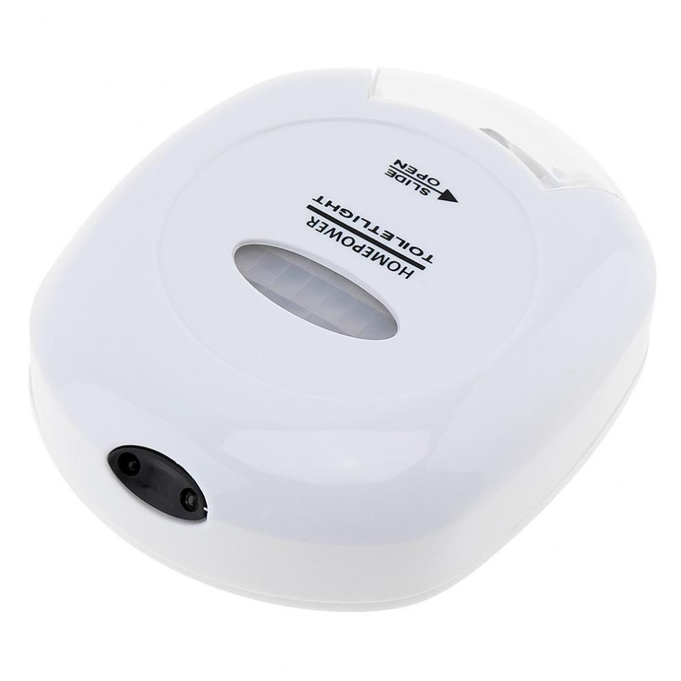 Toilet Bowl Night Light Motion Sensor, 2 Color Changing LED Gadgets for Bathroom