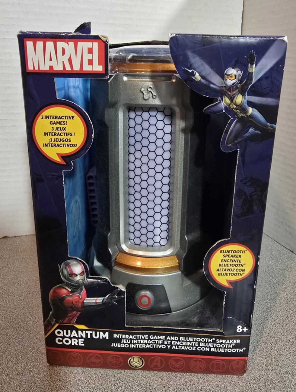 Disney Parks Marvel Quantum Core Bluetooth Speaker & Interactive Game New