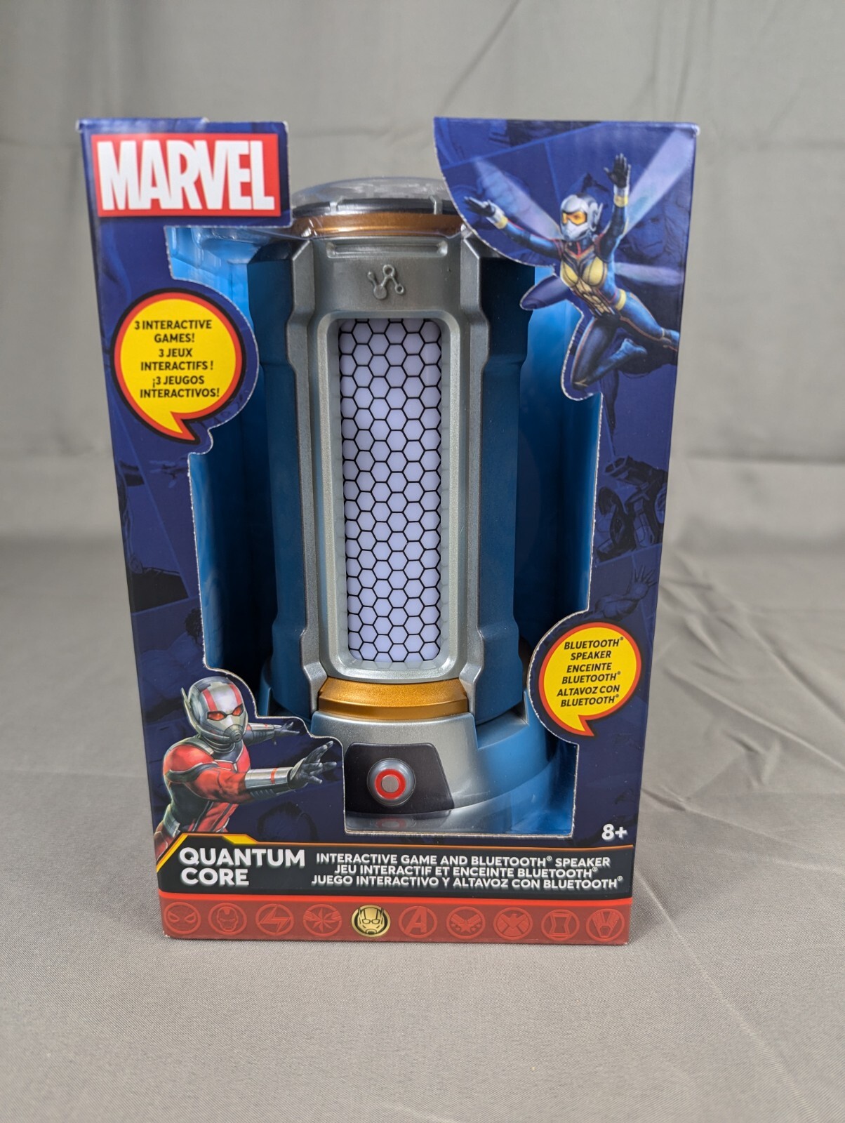 Marvel Bluetooth Speaker Ant Man Quantum Core Disney Parks Interactive Game $69