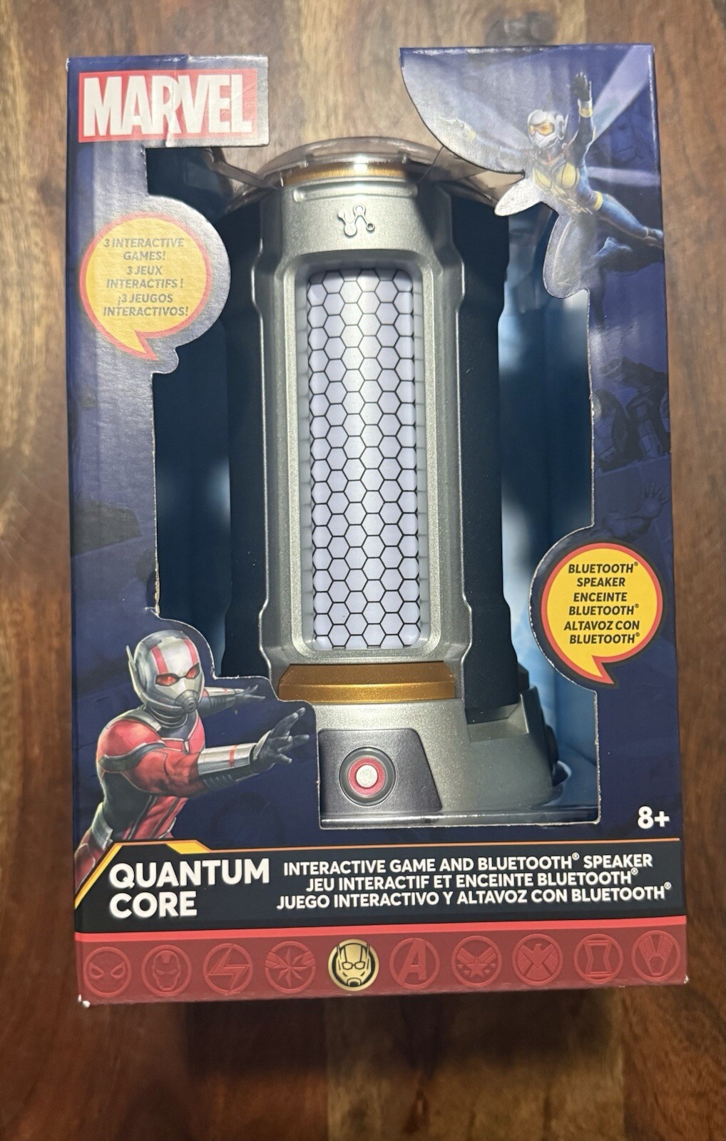 Disney Marvel Quantum Core (Ant Man) Interactive Game and Bluetooth Speaker