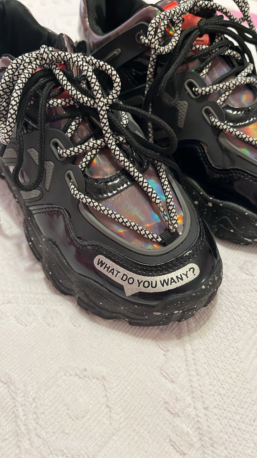 Chunky Sneakers Fashion Statement Young Men’s CL ’BD Size 39 UK Double Shoelaces