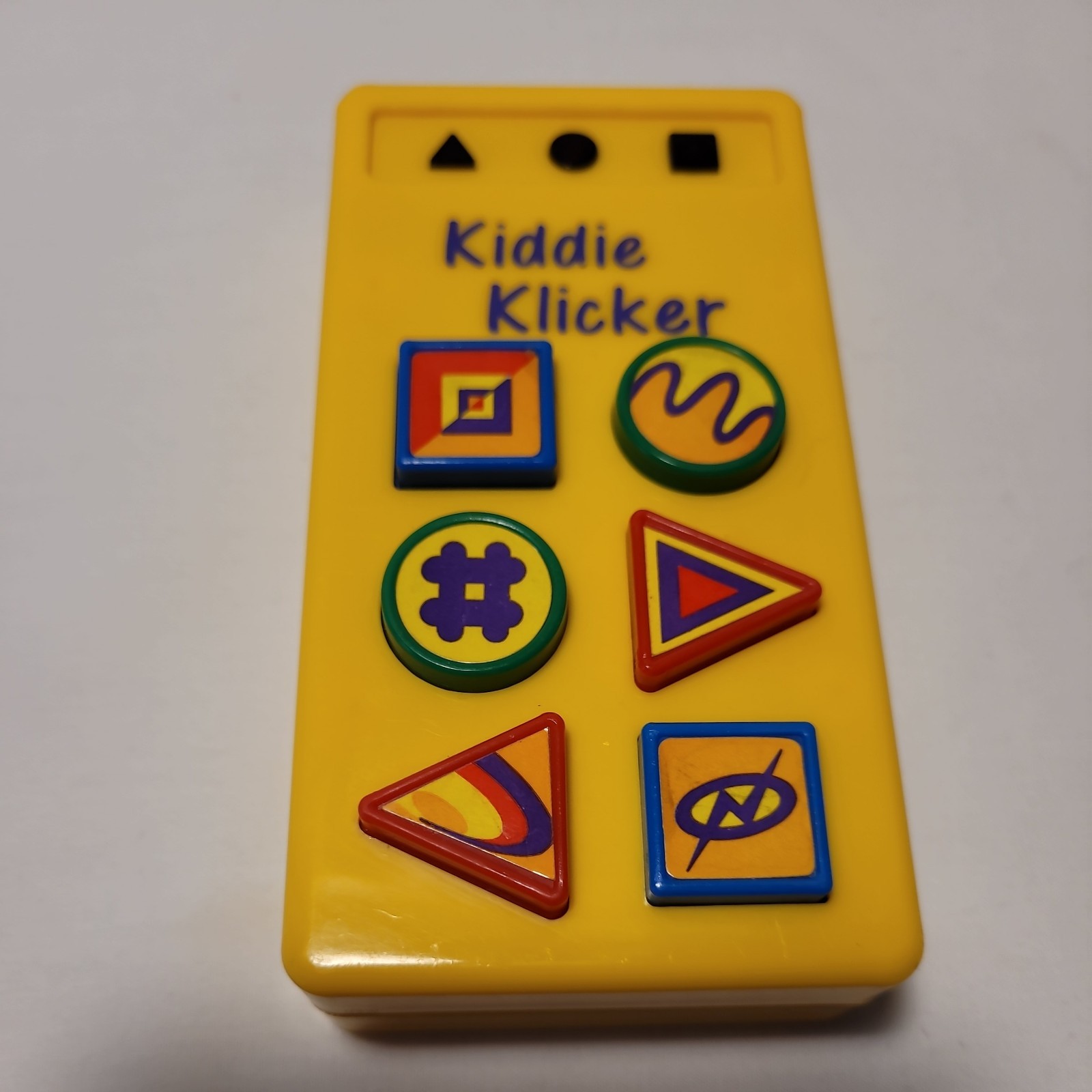 Rare Vintage 1992 Play Tech Kiddie Klicker Interactive Play Toy 